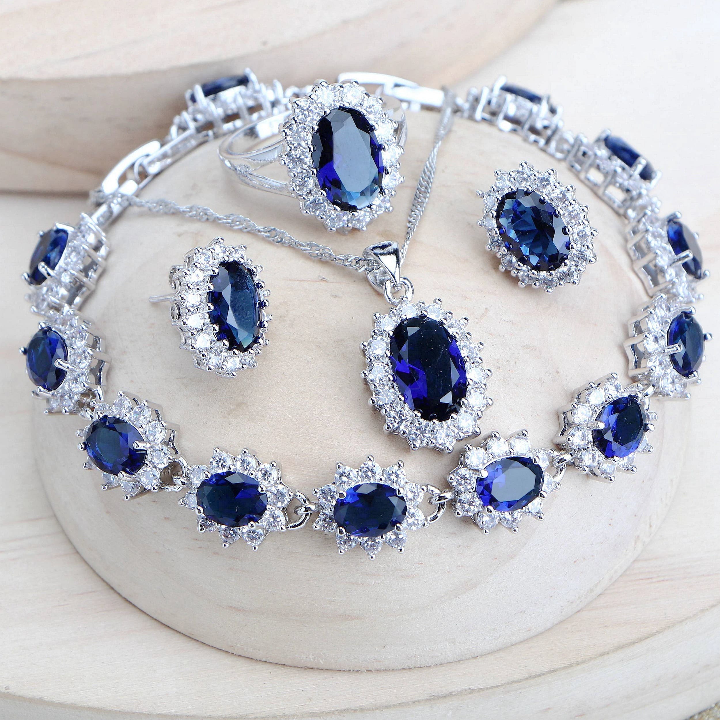 Zircon accessories set